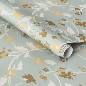 Floral Light Sage Green Wallpaper - Threshold